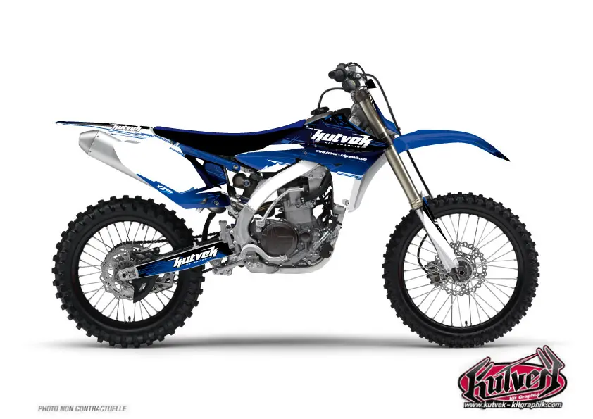 スライダー ヤマハ 85 YZ モトクロス プラスチックデコキット KUTVEK