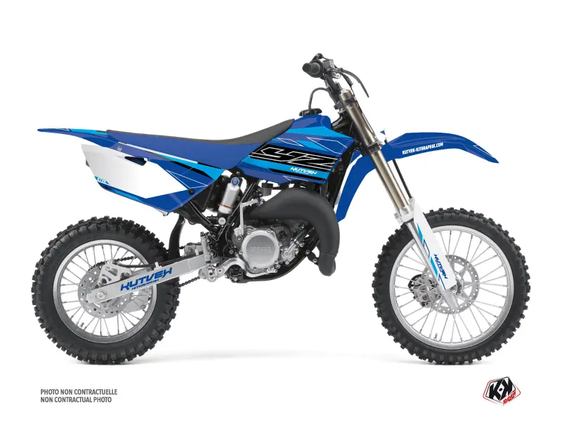 KUTVEK Outline Yamaha 85 YZ 사이안 모토크로스 그래픽 키트