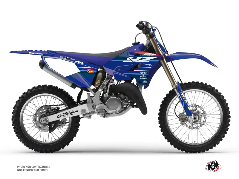 KUTVEK Yamaha 250 YZ K21 ٹیم آؤٹ سائیڈرز ریپلیکا موٹو کراس ڈیکو کٹ