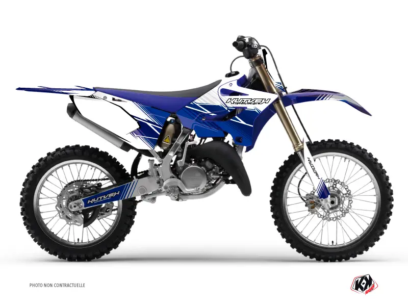 طقم ديكور دراجة نارية كروس ستريب ياماها 250 YZ أزرق ليلي KUTVEK
