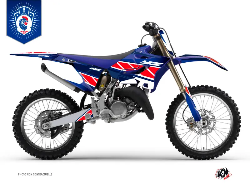 طقم بلاستيكيات ديكو ياماها 250 YZ نسخة طبق الأصل فرنسا 2018 إصدار محدود
