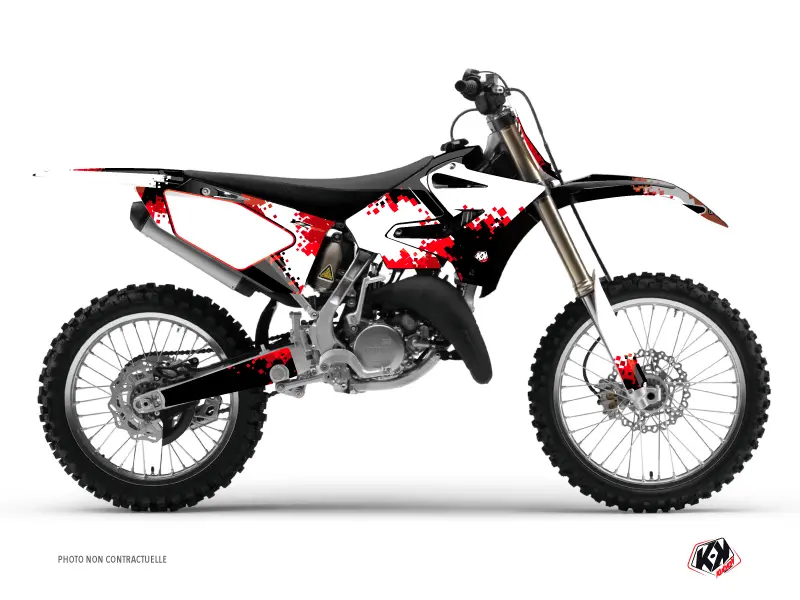 Dekoračný set Hangtown Yamaha 250 YZ Červený KUTVEK
