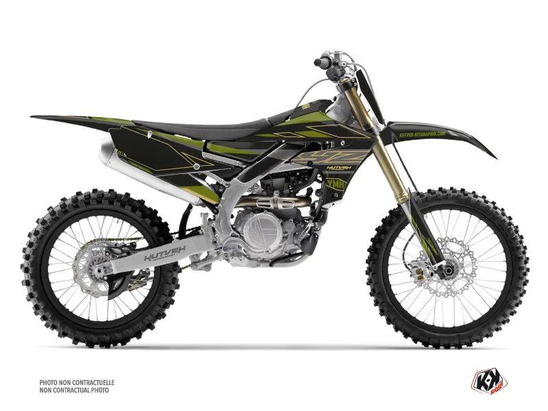 Dekorsatz Motocross Outline Yamaha 250 YZF Khaki KUTVEK