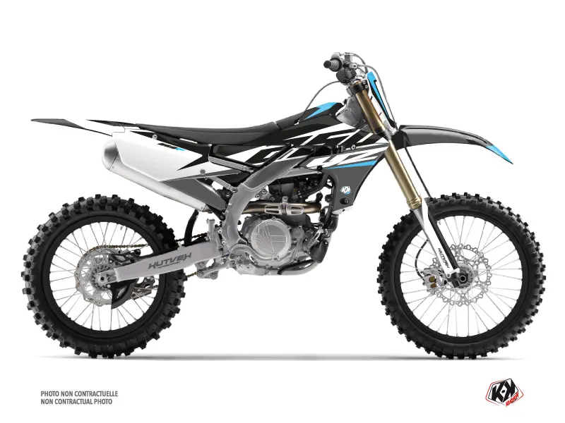 Kit dekorasi Yamaha 250 YZF Abu-abu KUTVEK