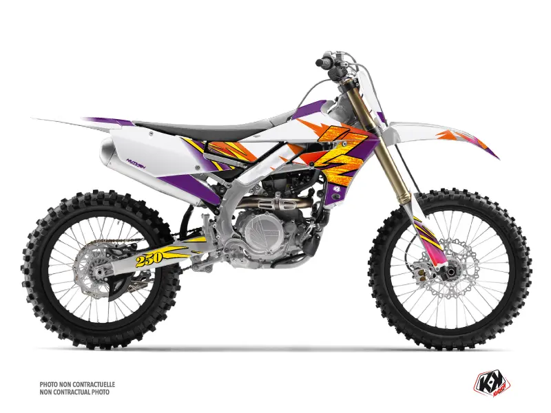 موٹو کراس میموریز Yamaha 250 YZF KUTVEK سجاوٹ کٹ