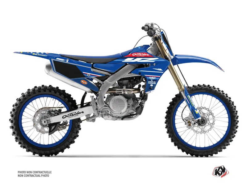 ریپلیکا ٹیم آؤٹ سائیڈرز K21 Yamaha 250 YZF KUTVEK موٹو کراس ڈیکوریشن کٹ