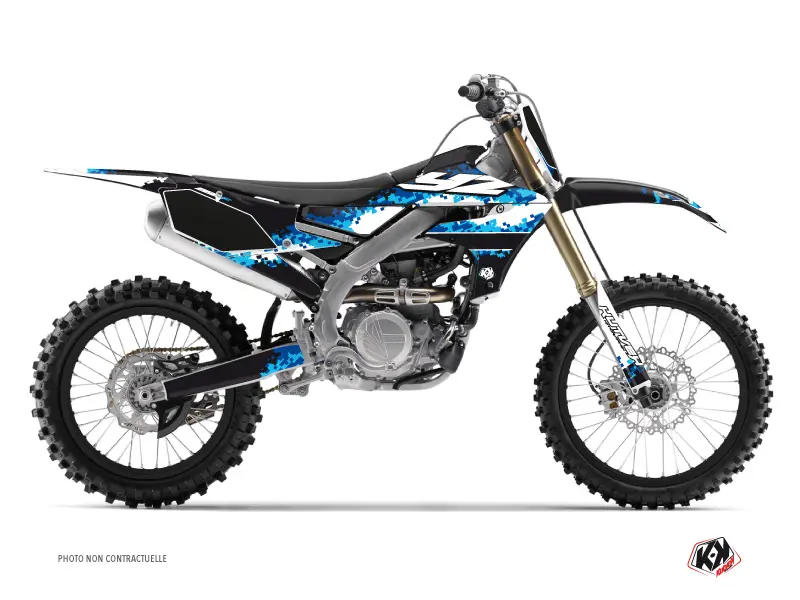 KUTVEK ハングタウン ヤマハ 250 YZF ブルー プラスチックキット