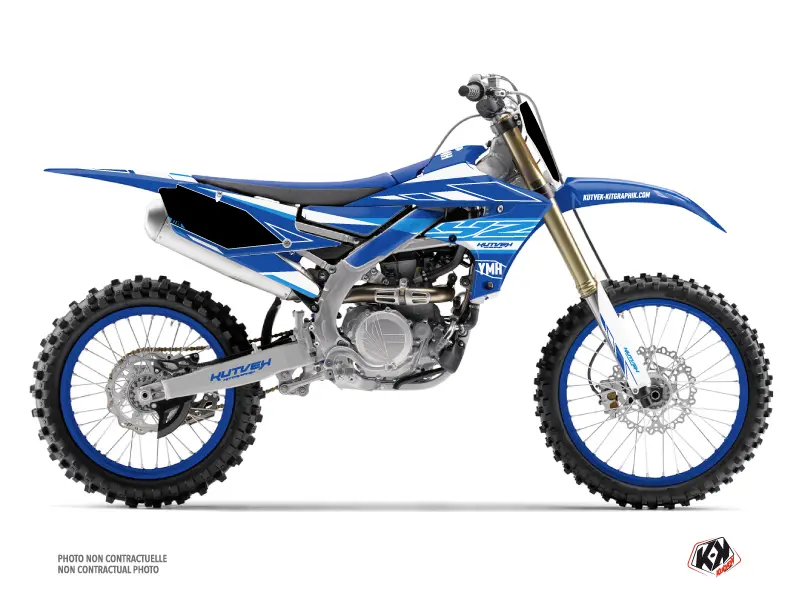 Kit plastiques Kutvek Outline Yamaha 250 YZF Bleu