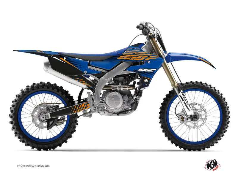 KUTVEK Flow 雅马哈 250 YZF 橙色越野摩托车贴花套装