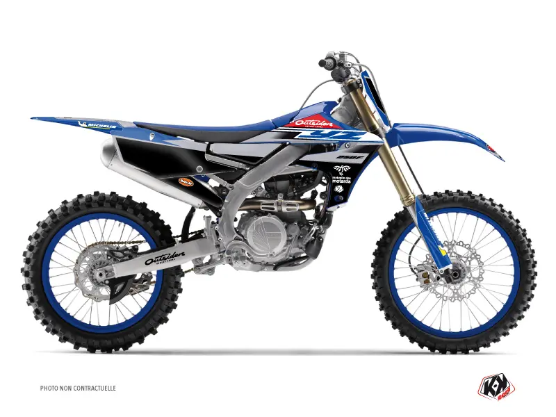 کیٹ ڈیکوریشن موٹو کراس ریپلیکا ٹیم آؤٹ سائیڈرز 2020 Yamaha 250 YZF KUTVEK