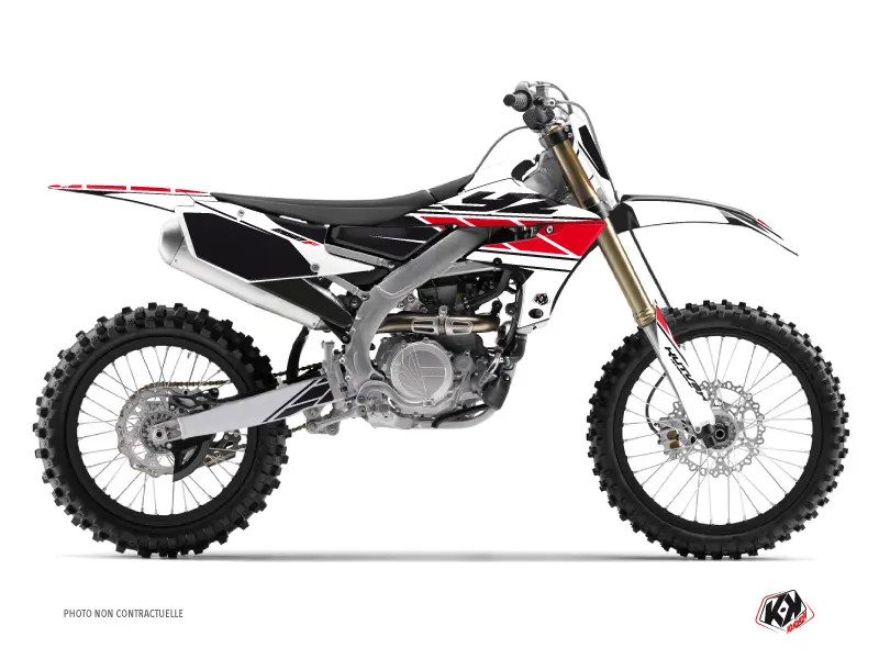 クットヴェック ヤマハ 250 YZF レプリカ レッド モトクロス デカールキット