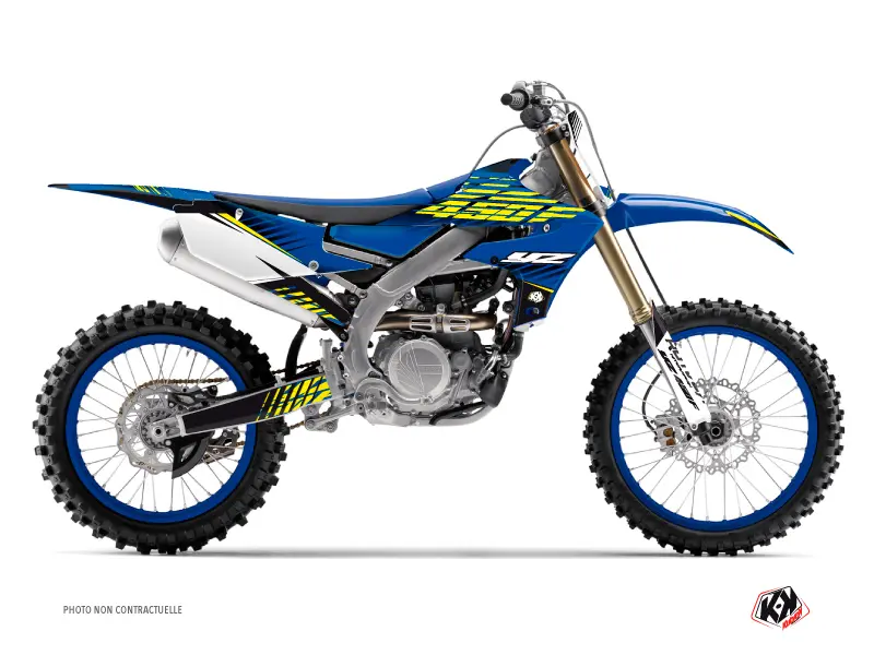 Σετ διακόσμησης μοτοσικλέτας cross Flow Yamaha 450 YZF κίτρινο KUTVEK