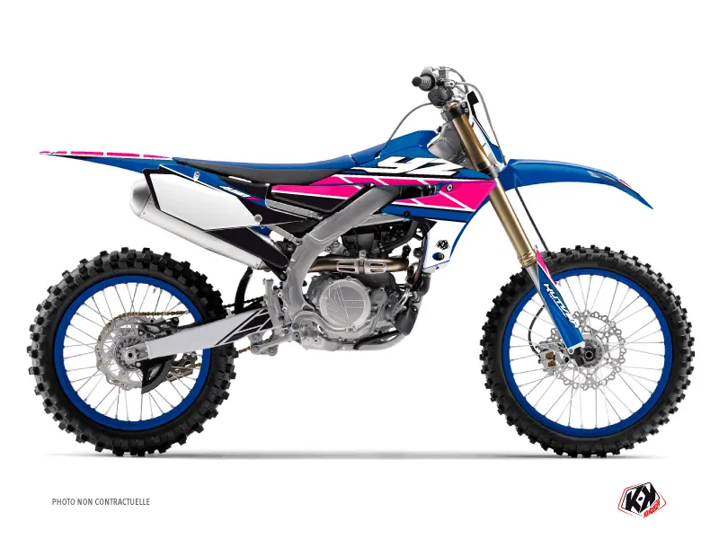 KUTVEK Yamaha 450 YZF Rose Replica Cross Motosiklet Dekorasyon Kit'i