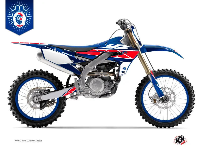 Sada polepů pro motokros Replica France 2018 Limitovaná edice Yamaha 450 YZF KUTVEK