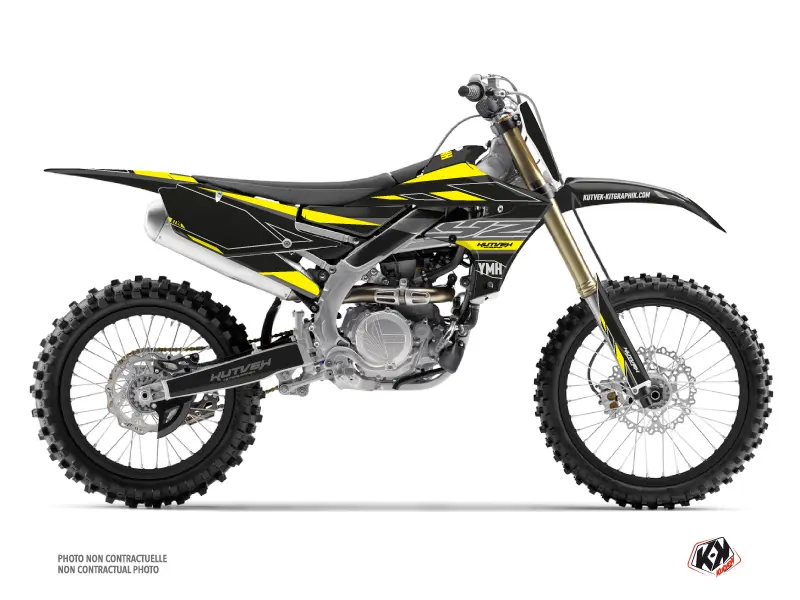 Kit de Decoración Moto Cross Outline Yamaha 450 YZF Amarillo KUTVEK