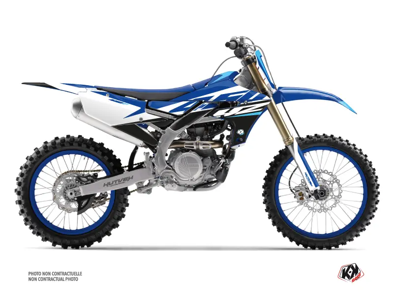 KUTVEK Yamaha 450 YZF Mavi Motocross Dekorasyon Plastik Kit'i