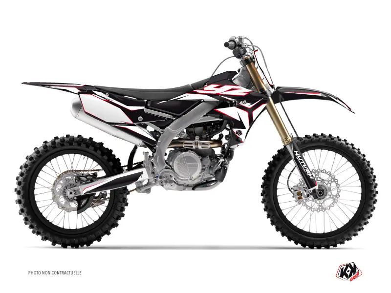 Kit Décoration Moto Cross Yamaha YZF 450 Rouge Kutvek