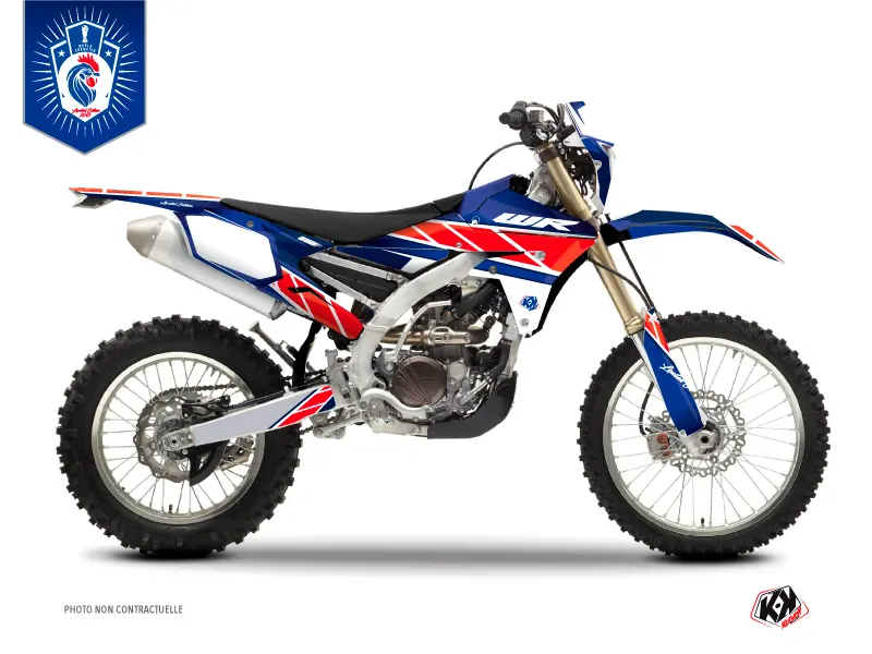 KUTVEK Yamaha 250 WRF 用 レプリカ フランス 2018 リミテッドエディション プラスチックキット