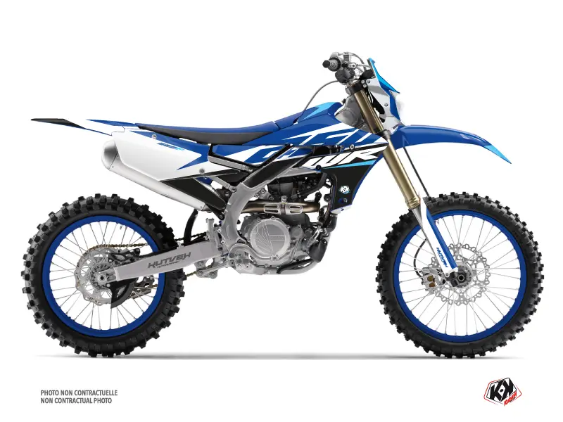 Kit decoração Yamaha WR 250 F azul KUTVEK