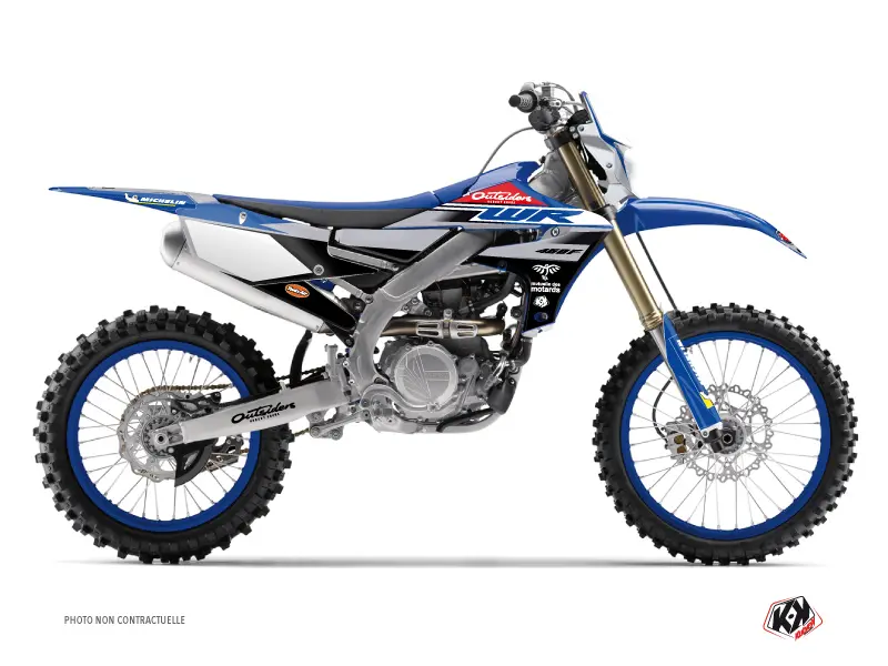 Kit Decalque Moto Cross Replica Team Outsiders 2020 Yamaha 450 WRF KUTVEK