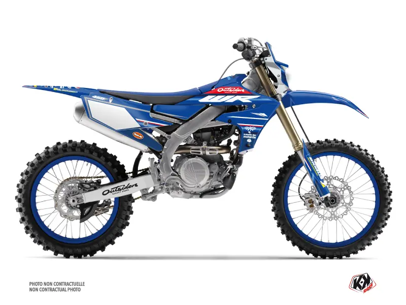 Bộ Decal Mô Tô Địa Hình Replica Đội Outsiders K21 Yamaha 450 WRF KUTVEK