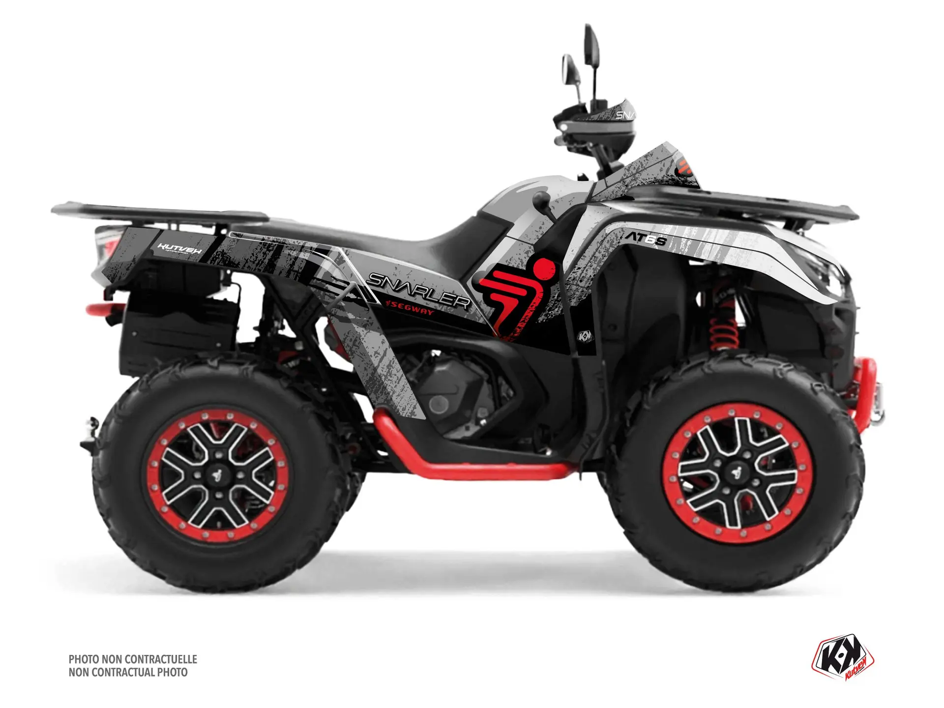 Quad Decal Kit Boggy Segway Snarler AT6-S Grey (2021-2023) KUTVEK