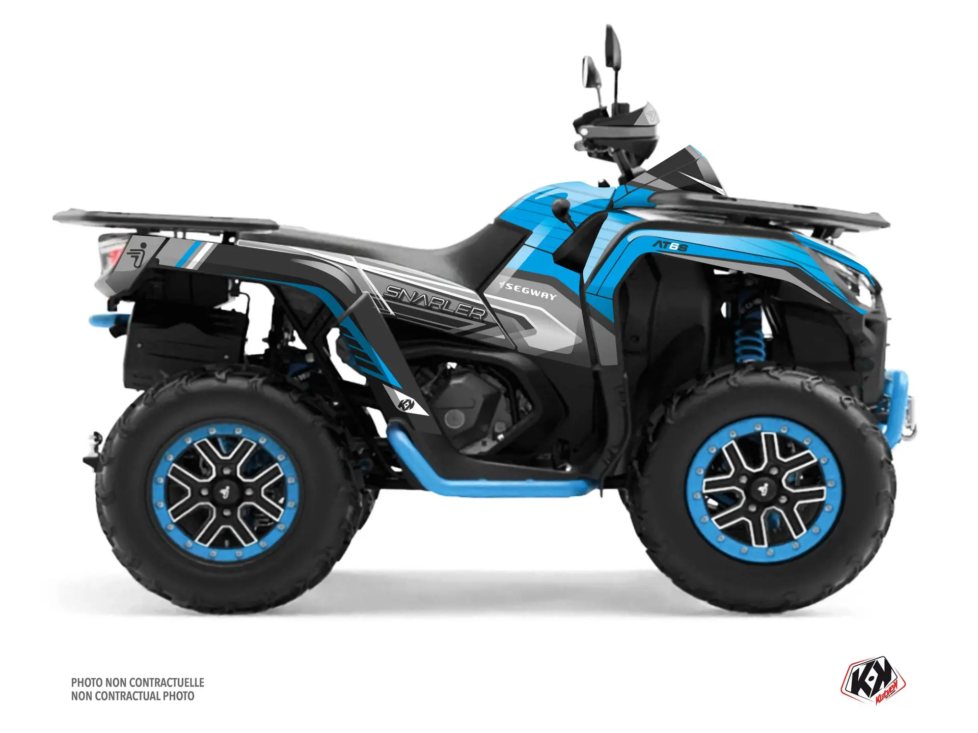 Quad Sharp Segway Snarler AT6-S بلیو (2021-2023) کے لیے پلاسٹک ڈیکوریشن کٹ