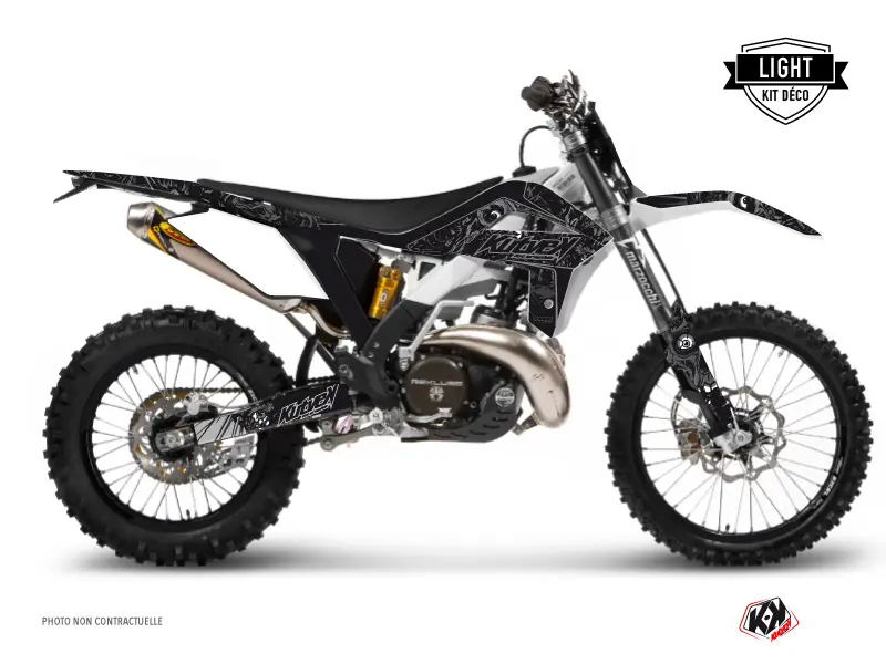 Kutvek モトクロス ゾンビーズ ダーク GASGAS 250 EC ブラック プラスチックキット