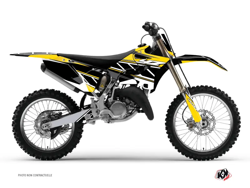 Комплект декорация Мото Крос Реплика Yamaha 125 YZ Жълт KUTVEK