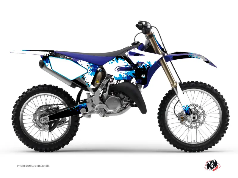 Kit Grafiche Moto Cross Hangtown Yamaha 250 YZ Blu KUTVEK