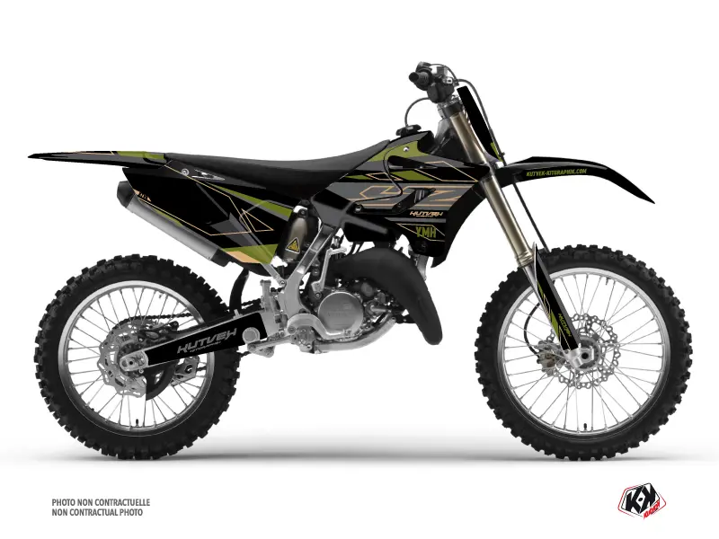 Dekoračný súprav pre motokros Outline Yamaha 250 YZ Kaki KUTVEK