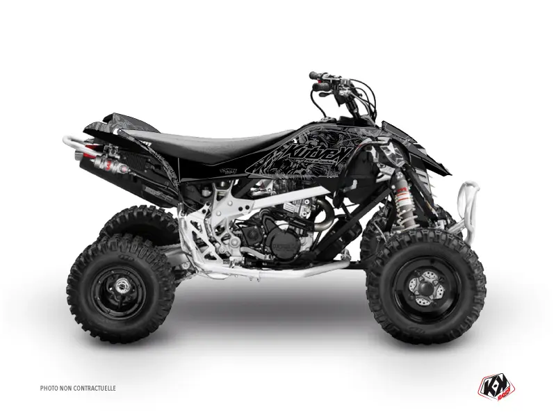 Kit décoration quad Zombies Dark Can Am DS 450 noir (2008-2015) KUTVEK