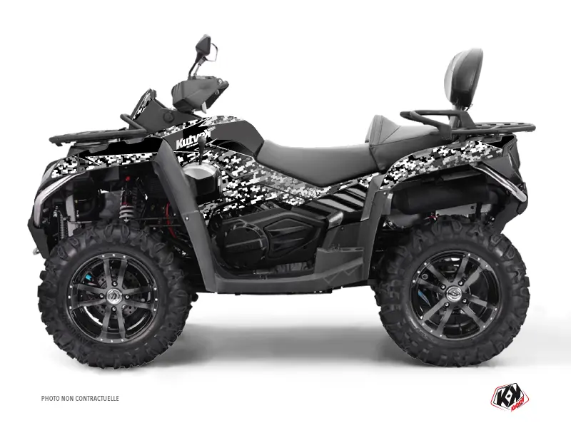 Dekorační sada pro quad Predator CF Moto CFORCE 800 S Černá (2014-2017) KUTVEK
