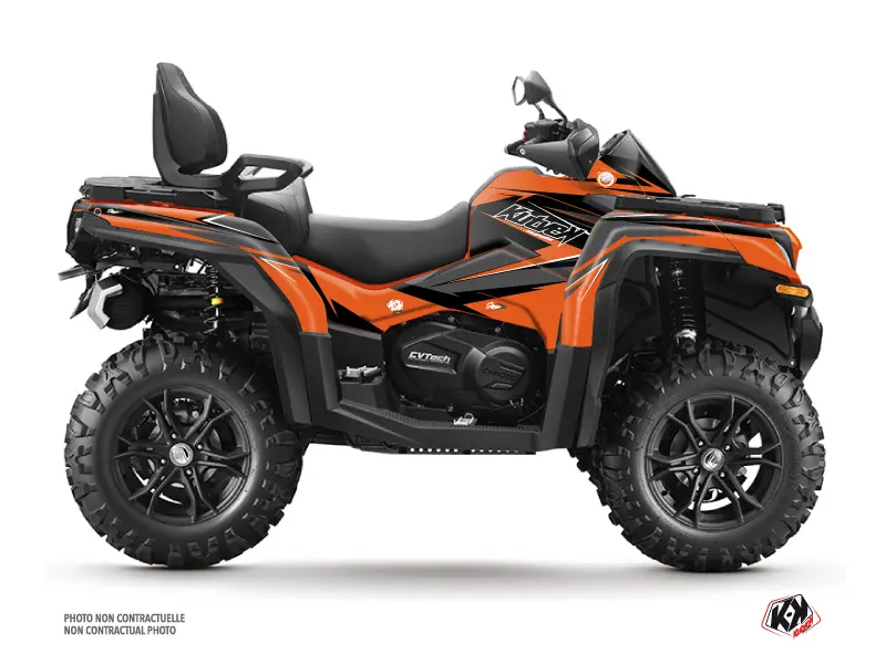KUTVEK Stage Dekorsatz Quad für CF MOTO CFORCE 850 XC Orange (2018-2023)
