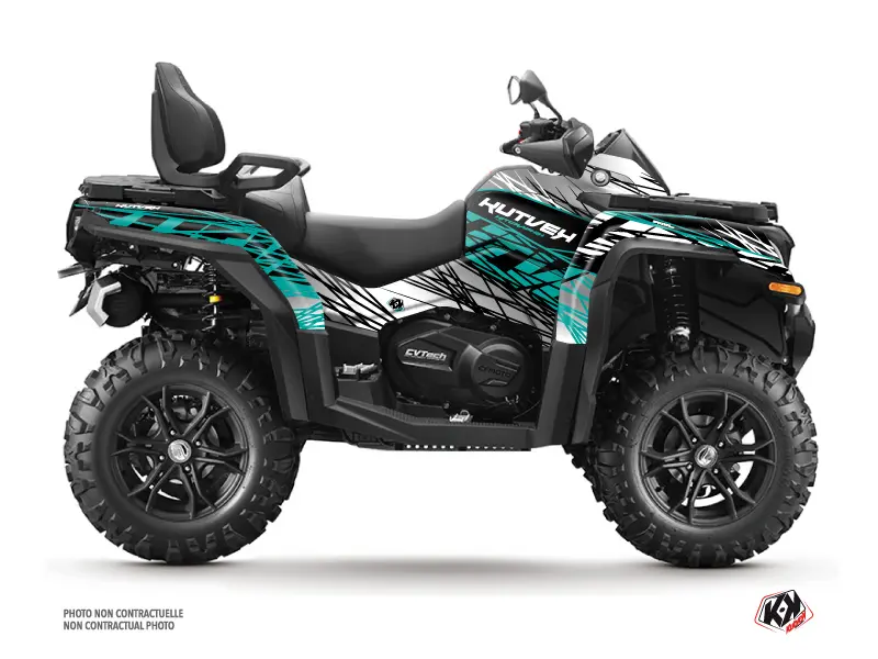 Dekorsatz Quad Eraser CF MOTO CFORCE 1000 Grau (2017-2023) KUTVEK