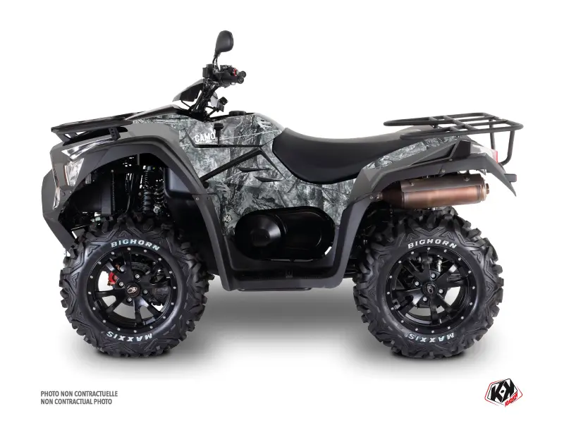 Kit Déco Quad Camo Kymco 700 MXU Gris (2014-2017) KUTVEK