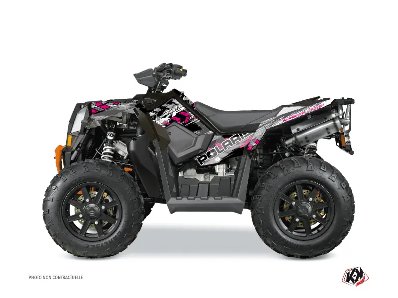 KUTVEK Polaris Scrambler 850-1000 XP 全地形车 Lifter 版粉色装饰套装 (2015-2019)