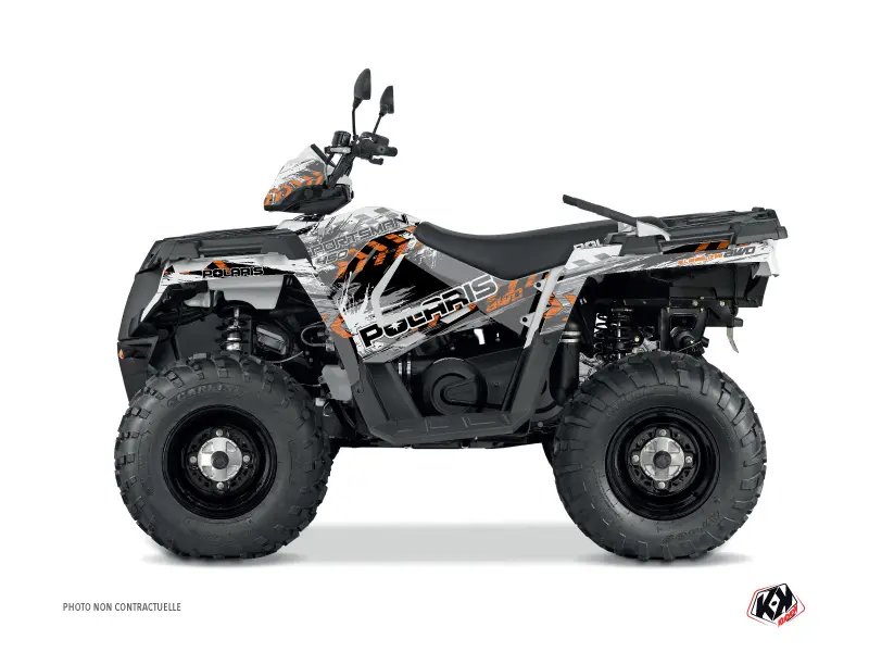 Kit Déco Quad Lifter Polaris 450 Sportsman Orange (2018-2020) KUTVEK