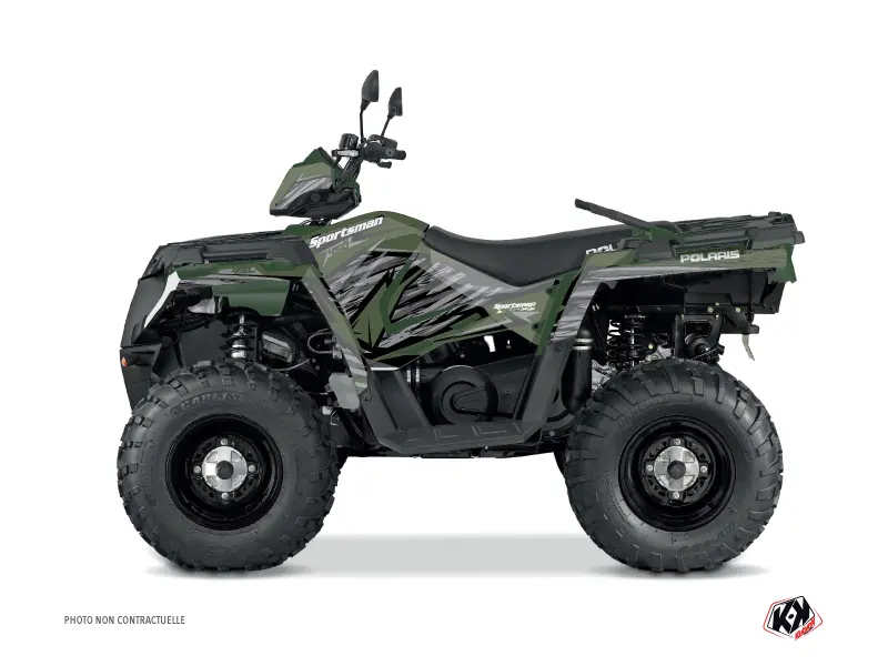 Kit Déco Quad Jungle Polaris 450 Sportsman Vert (2018-2020) KUTVEK