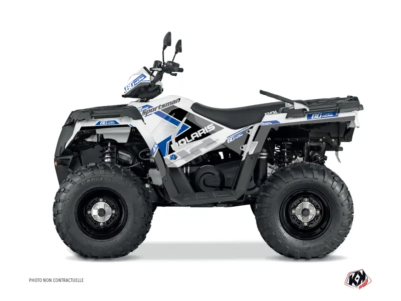 کٹ ڈیکو کواڈ 60th Anniversary Polaris 450 Sportsman نیلا (2018-2020)