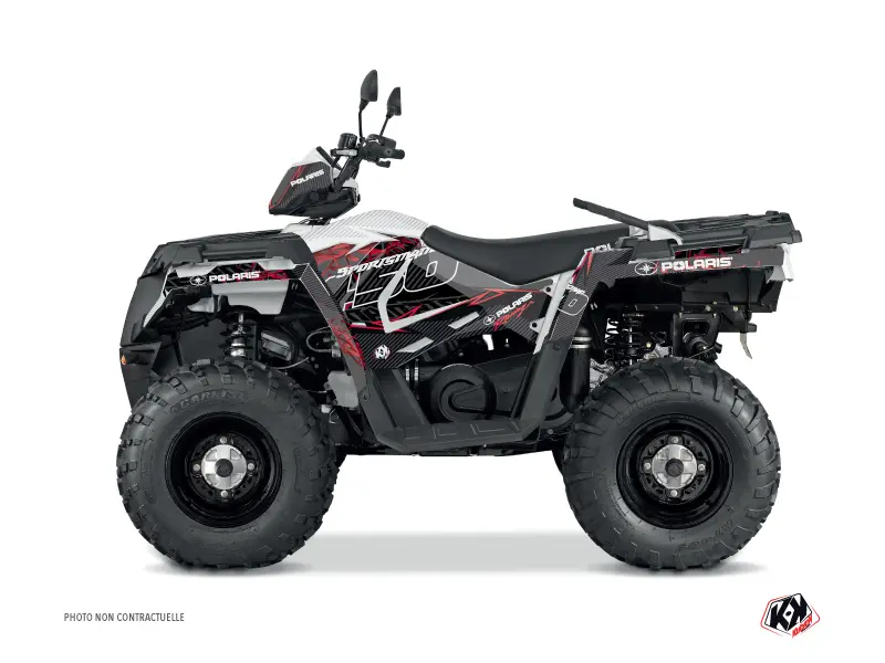 Kit Διακόσμησης Quad Polaris 450 Sportsman Κόκκινο 2021-2023