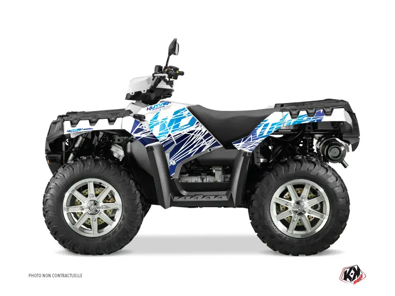 Kit Déco Quad Eraser Polaris 550 Sportsman Forest Bleu (2010-2012)