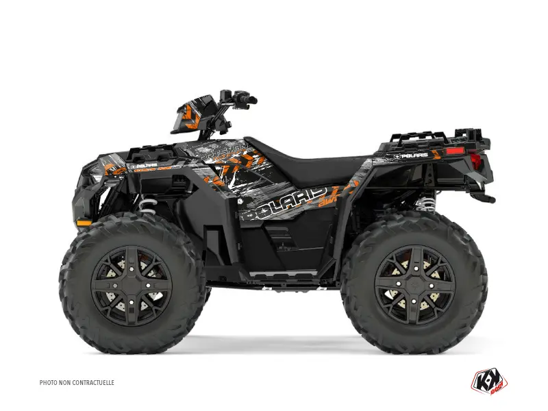 Kit Déco Quad Lifter Polaris 1000 Sportsman XP Forest Orange (2017-2021) KUTVEK