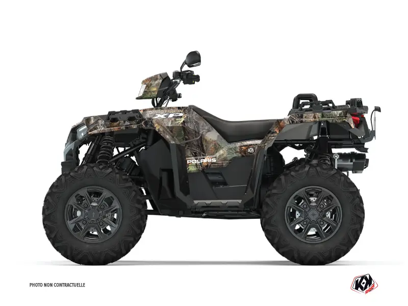KUTVEK Camo Decal Kit Polaris 1000 Sportsman XP S Forest Colors (2020-2023)
