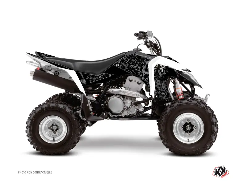 Zombies Dark Suzuki 400 LTZ IE Siyah (2009-2011) Quad Dekorasyon Kit