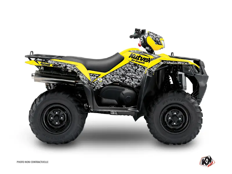Декоративный комплект Predator Suzuki King Quad 500 желтый 2008-2018 KUTVEK