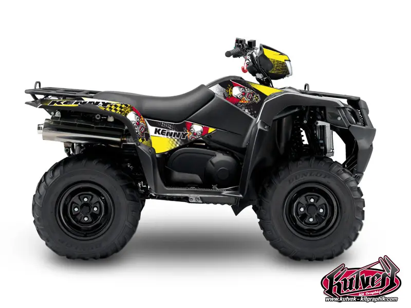 Dekorationssæt til quad Kenny Suzuki King Quad 750 (2007-2018)