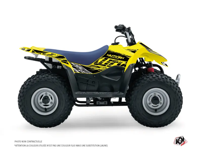 Dekorsatz Quad Eraser Fluo Suzuki Z 50 Gelb (2006-2018) KUTVEK