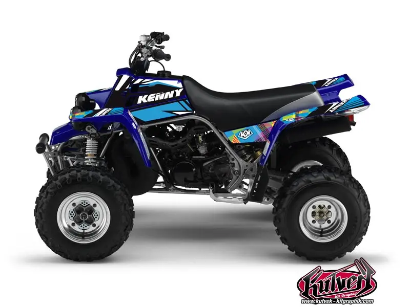 Dekorační sada pro čtyřkolku Kenny Yamaha Banshee Blue (1987-2023)