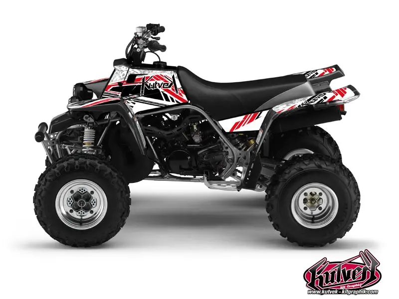 Kit déco Quad Spirit Yamaha Banshee rouge KUTVEK (1987-2023)